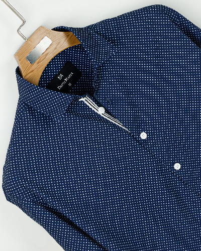 Luxury Print Stretch Shirt